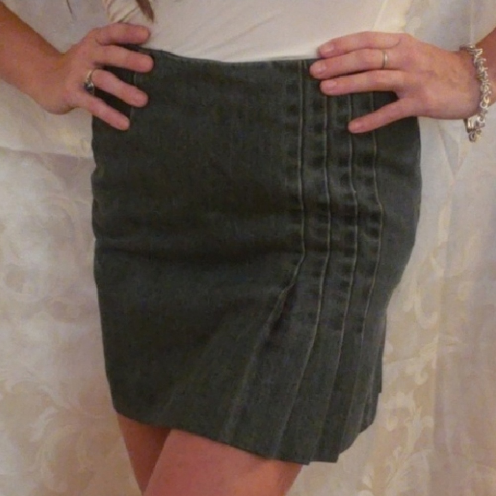 Vintage AX jean skirt
